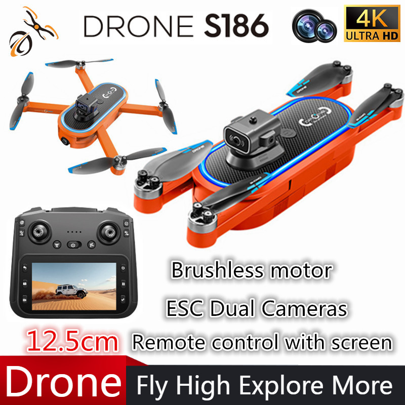 Drone Rc Gps - 2025 S186 Drohne, professionell, 4K HD,