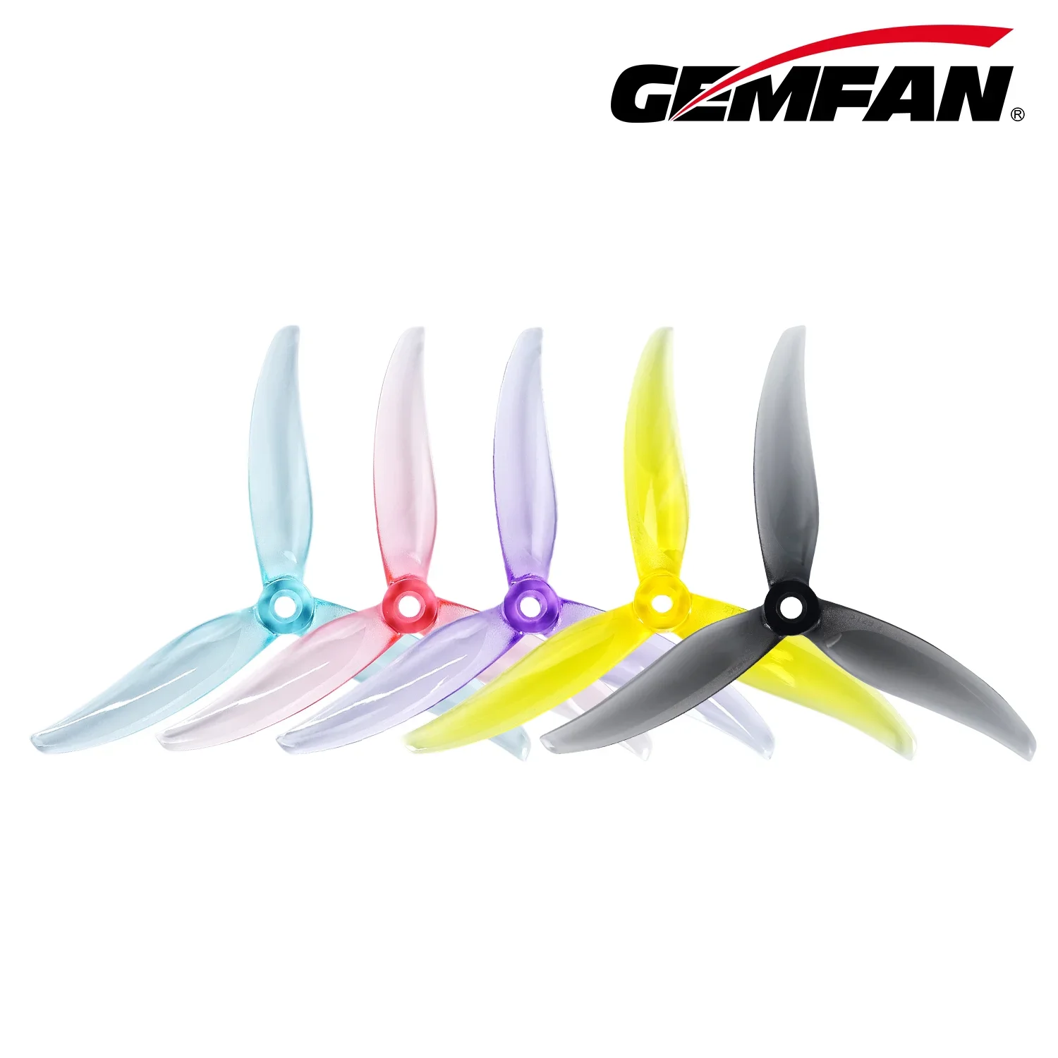 Fpv Racing Motor - 12 Paar Gemfan 5129.2 MinJae 3-Blatt-PC-Propeller