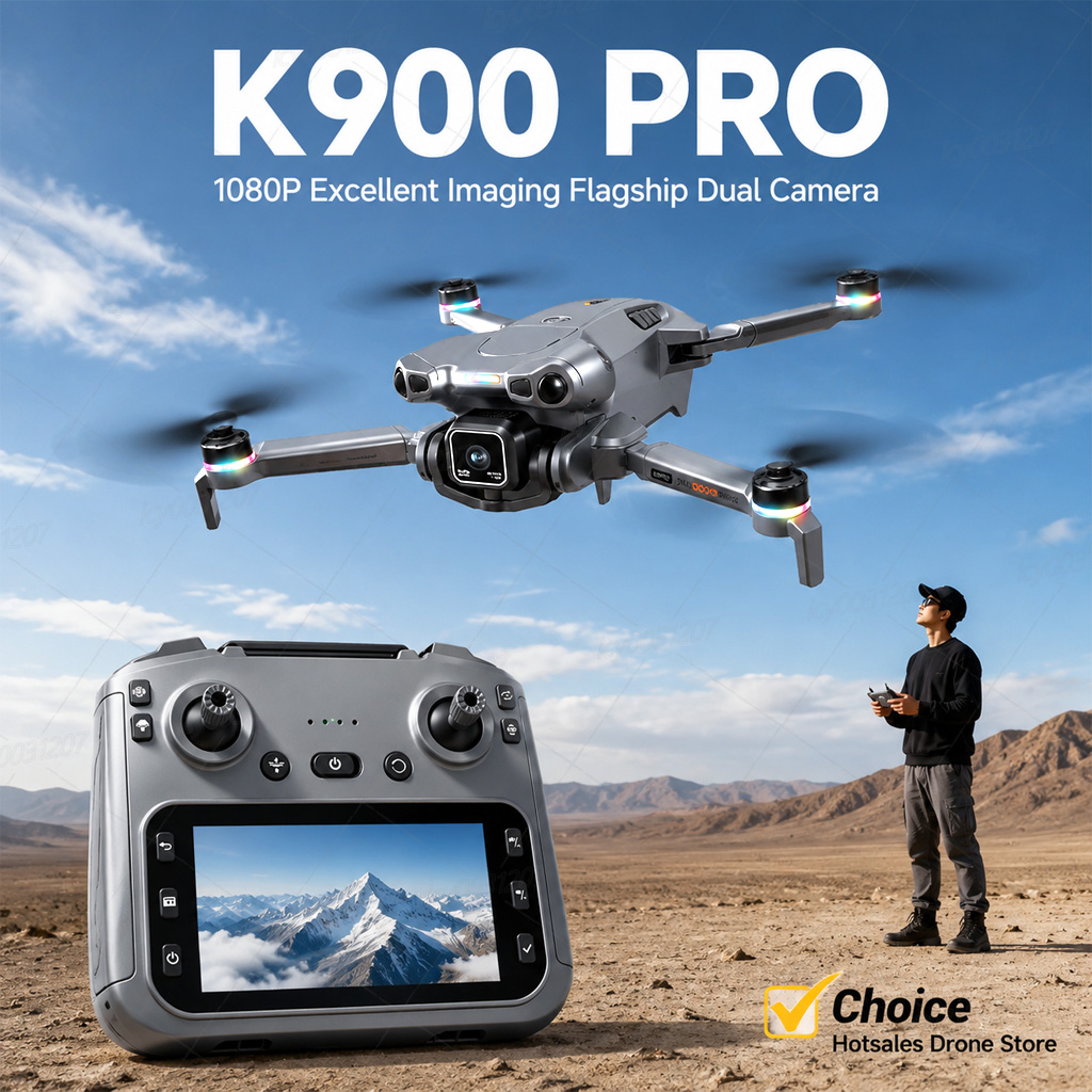 Drone Avion Rc - K900 MAX Faltbare Drohne Quadcopter 8K