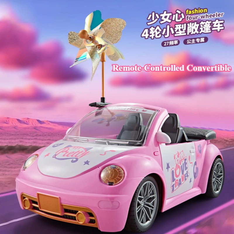 Drone Lidi Rc - Rosa 2,4G Ferngesteuertes RC-Auto 4WD Offroad-Fahrzeug