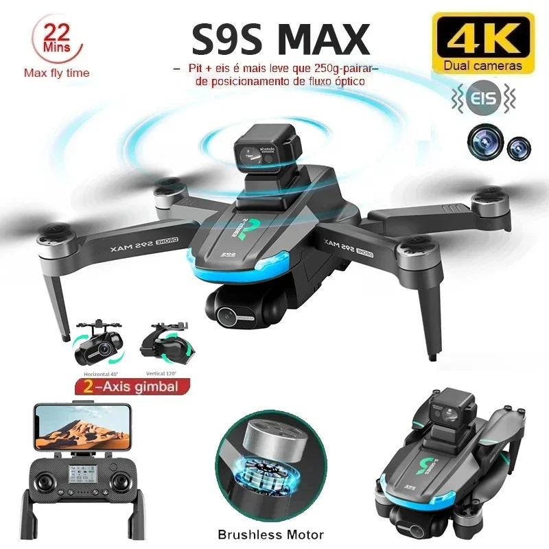 Drone Rc Gps - NEUE S9S MAX MINI Drone 4K