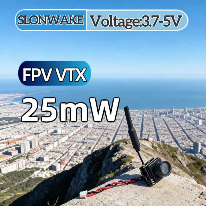Drone Rc1 - SLONWAKE FPV 25mW Leistungssimulations-VTX Integrierter Sender