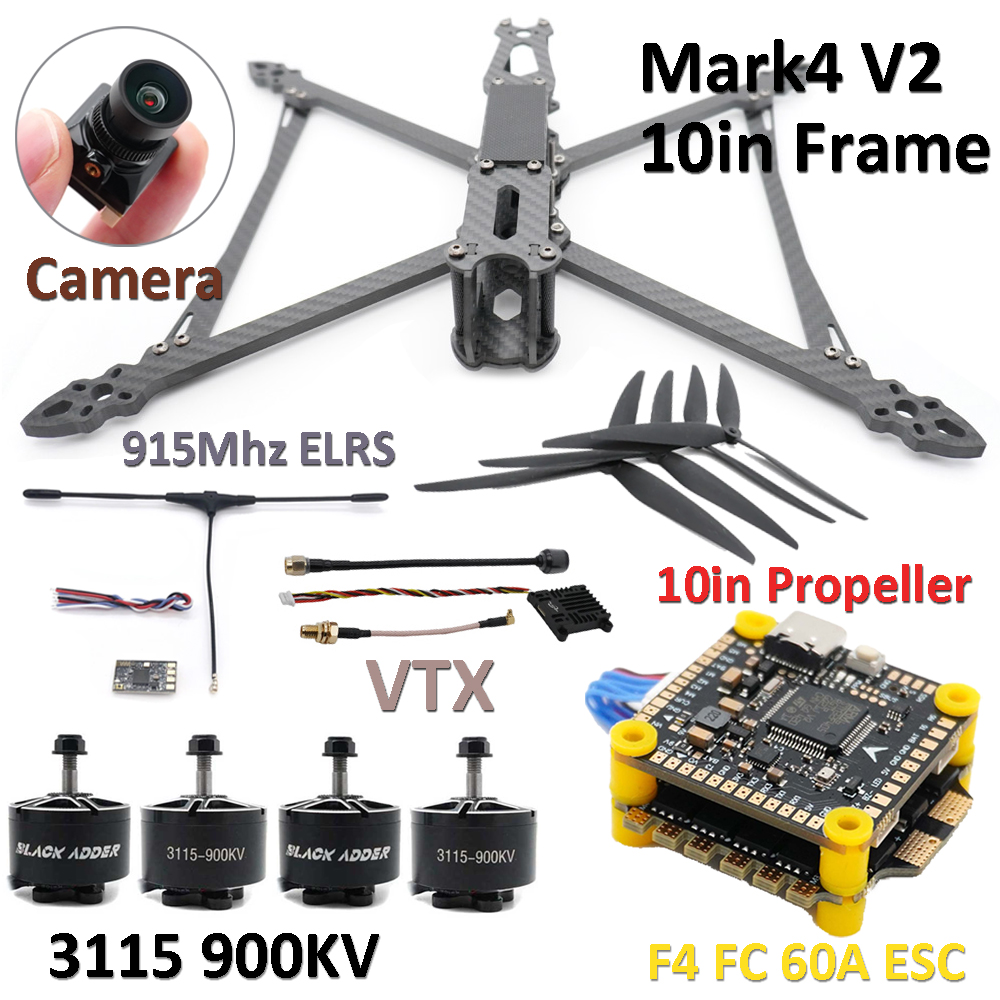 Esc 4In1 Brushless - Mark4 V2 10 Zoll Rahmen Combo