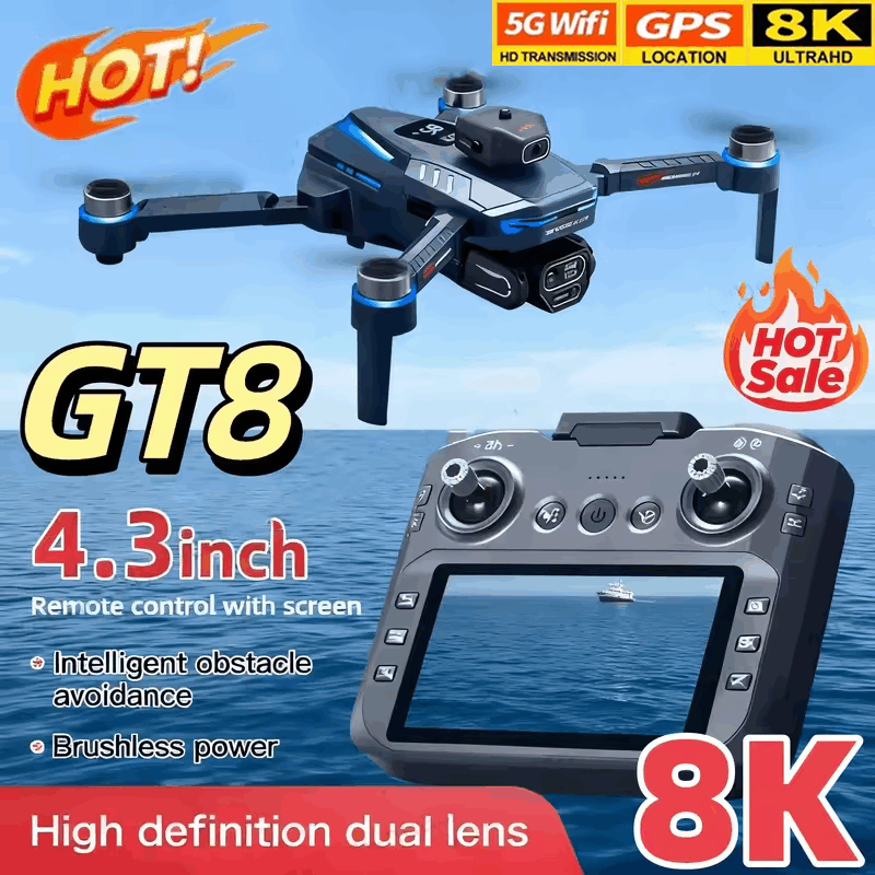Drone Rc Controller Price - GT8 Drohne 8K HD Kamera 5G