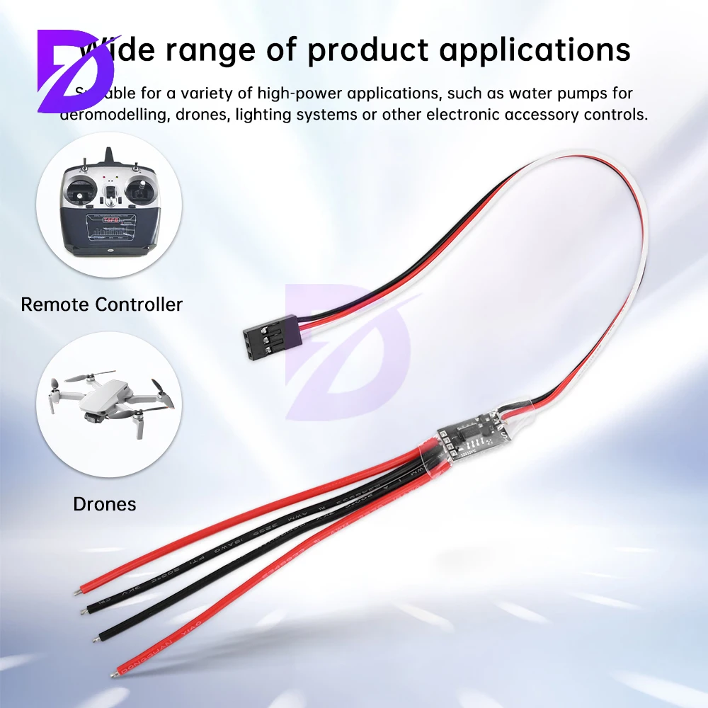 Drone Avion Rc - 8a-17a 3v-30v Avionics Pumpe Drone Schalter