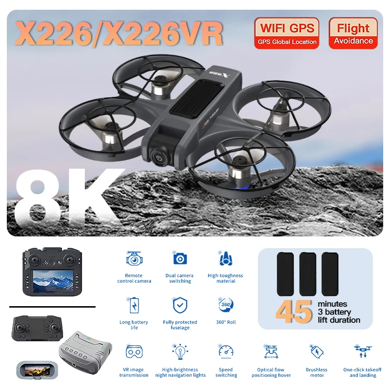 Original X226 X226VR FPV RC Dr – Drone Rc X226 Bewertung und Preis