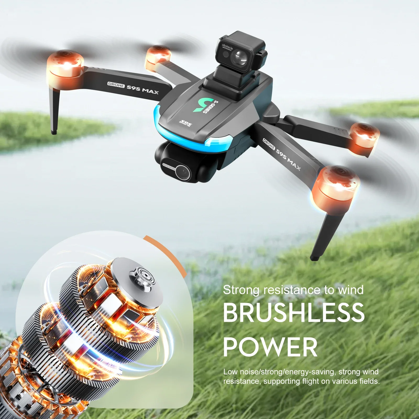NEUE S9S MAX MINI Drone 4K 2-A – Drone Rc Gps Bewertung und Preis