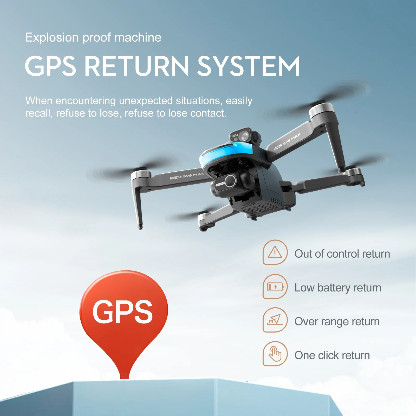 NEUE S9S MAX MINI Drone 4K 2-A – Drone Rc Gps Bewertung und Preis