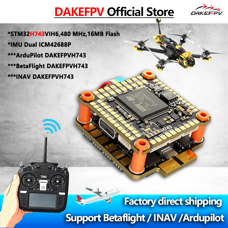 DAKEFPV H743 FC 6S 55A 8S 70A  – Heavy Lift Drone Frame Bewertung und Preis