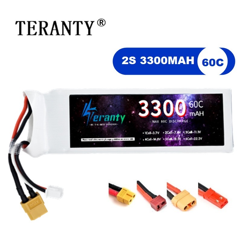 2S 7,4 V LiPo Batterie 3300mAh – Drone Rc Boat Bewertung und Preis