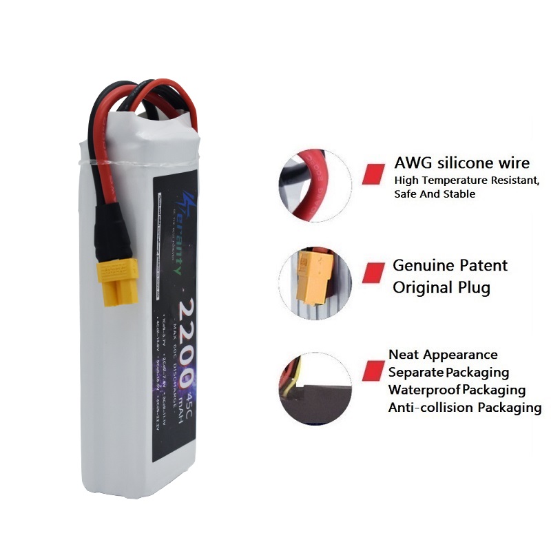 TERANTY 2200 MAH 3S batterie L – Drone Avion Rc Bewertung und Preis