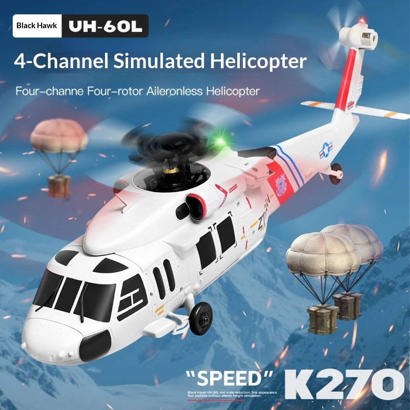 Wltoys K270 Black Hawk UH-60L  – Rc Helicopter Gyro Bewertung und Preis