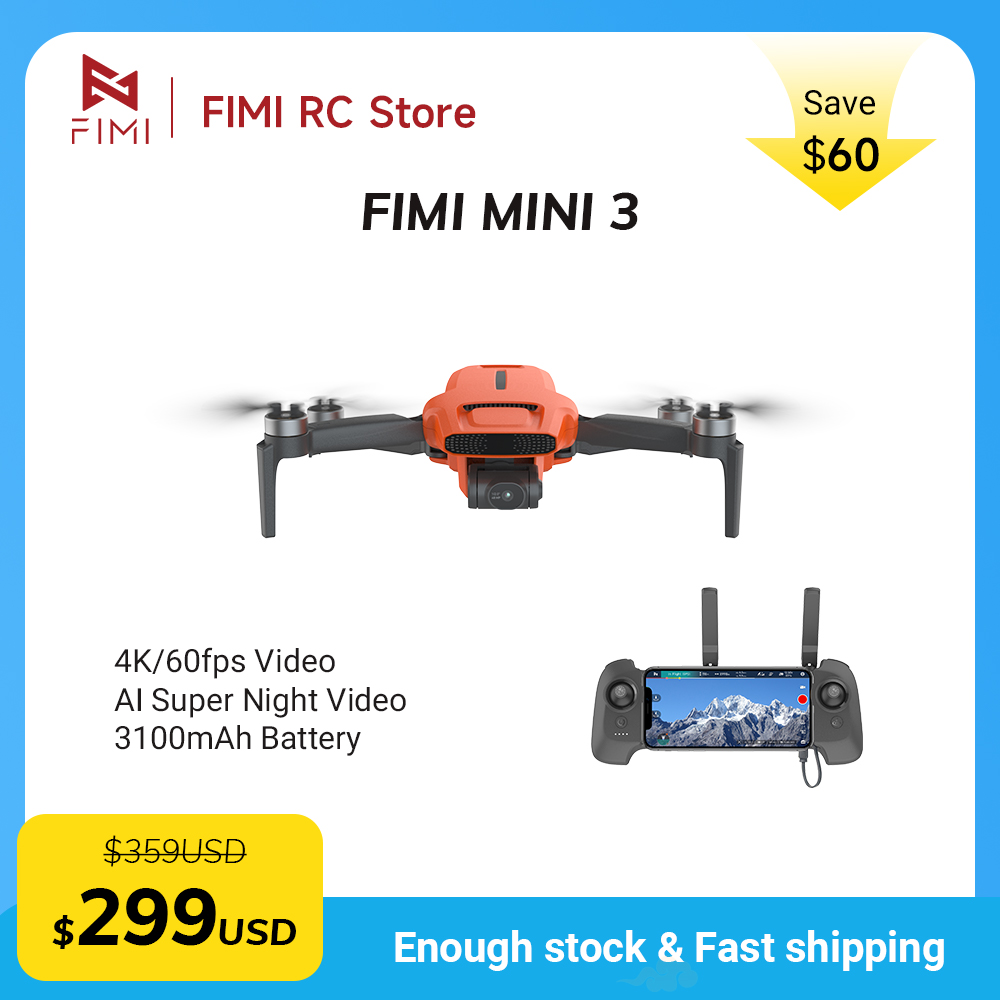 FIMI MINI 3 Kamera-Drohne 4K 6 – Drone Rc Gps Bewertung und Preis