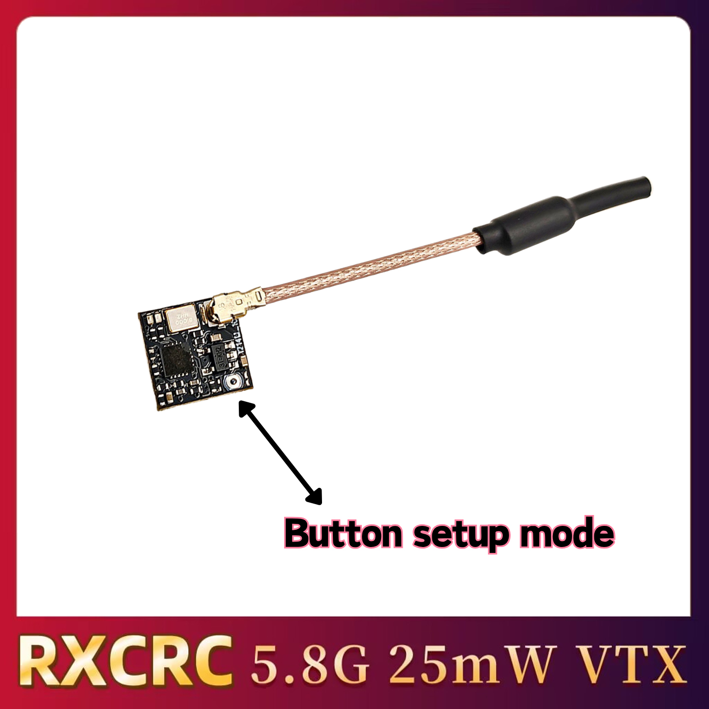RXCRC 5.8GHz 48CH FPV 25mW Ana – Drone Rc1 Bewertung und Preis